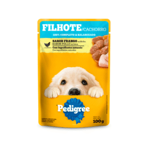 Pedigree Sachê Cães Filhotes Frango Ao Molho - 100g
